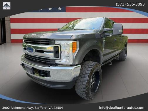 Gray 2017 Ford F-250 XLT