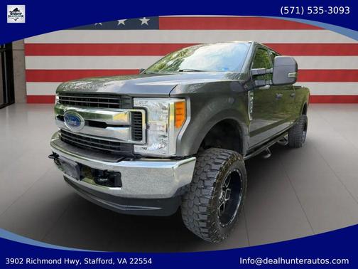 Gray 2017 Ford F-250 XLT