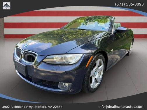 Blue 2008 BMW 328 328i Convertible 2D