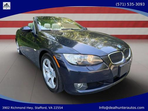 Blue 2008 BMW 328 328i Convertible 2D