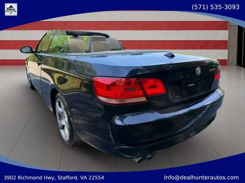 Blue 2008 BMW 328 328i Convertible 2D