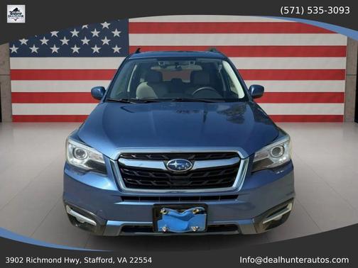 Quartz Blue Pearl 2017 Subaru Forester 2.5i Limited