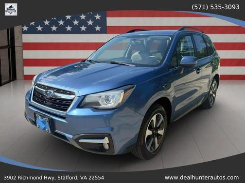 Quartz Blue Pearl 2017 Subaru Forester 2.5i Limited