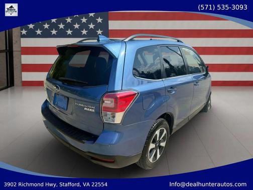 Quartz Blue Pearl 2017 Subaru Forester 2.5i Limited