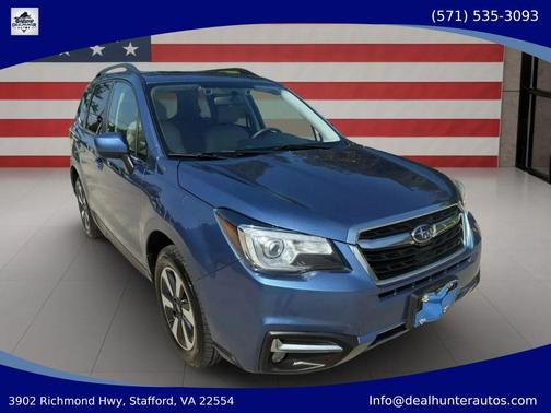Quartz Blue Pearl 2017 Subaru Forester 2.5i Limited