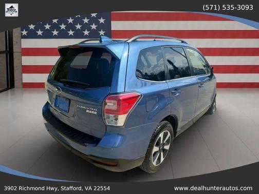 Quartz Blue Pearl 2017 Subaru Forester 2.5i Limited