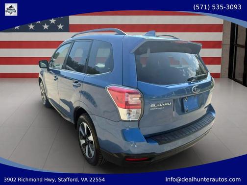 Quartz Blue Pearl 2017 Subaru Forester 2.5i Limited