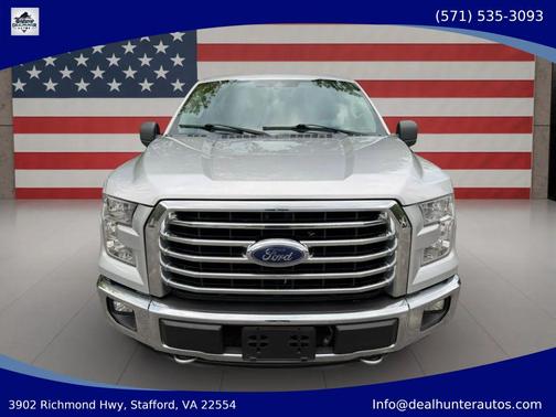 Silver 2016 Ford F-150 XLT
