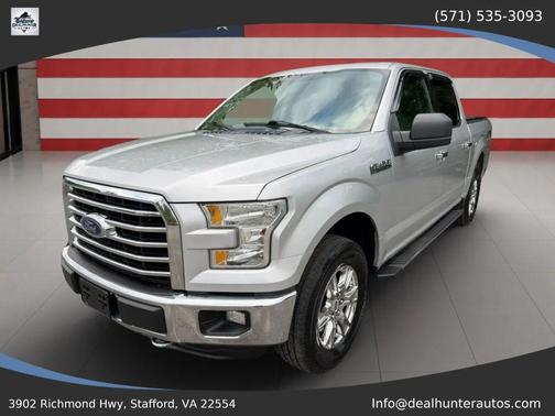 Silver 2016 Ford F-150 XLT