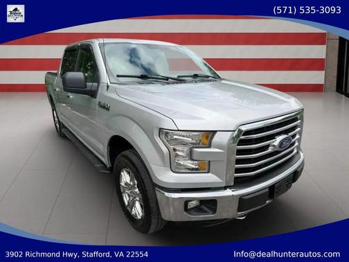 Silver 2016 Ford F-150 XLT