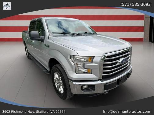 Silver 2016 Ford F-150 XLT