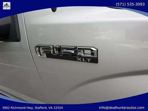 Silver 2016 Ford F-150 XLT