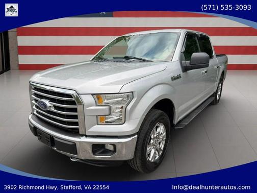 Silver 2016 Ford F-150 XLT