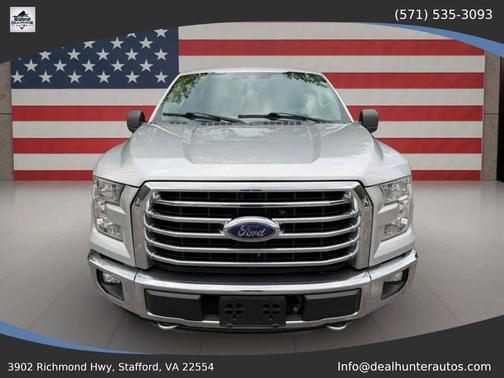 Silver 2016 Ford F-150 XLT