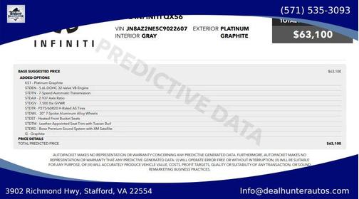2012 INFINITI QX56 Base