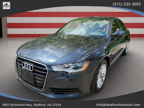 Black 2014 Audi A6 2.0T Premium quattro