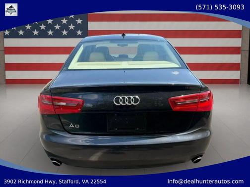 Black 2014 Audi A6 2.0T Premium quattro
