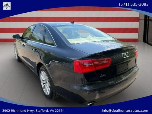 Black 2014 Audi A6 2.0T Premium quattro