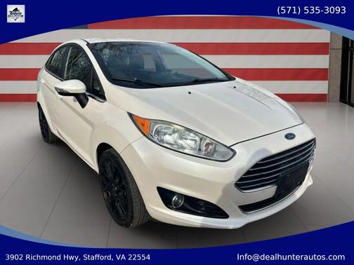 White 2016 Ford Fiesta Titanium