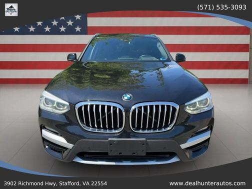 Black 2020 BMW X3 xDrive30i