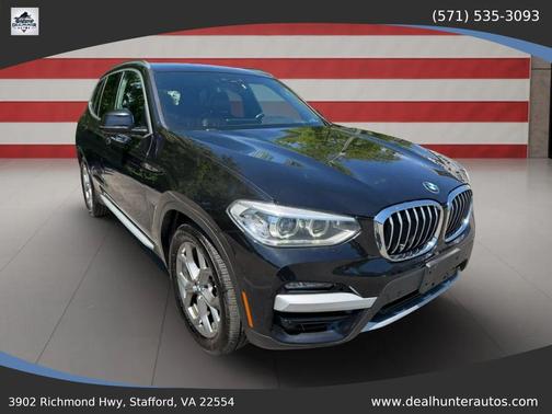 Black 2020 BMW X3 xDrive30i