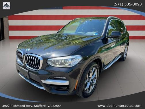 Black 2020 BMW X3 xDrive30i