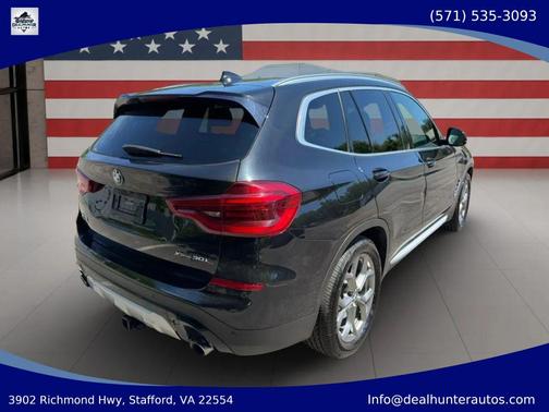 Black 2020 BMW X3 xDrive30i