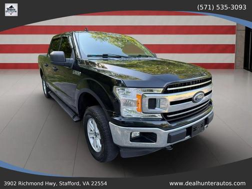 Agate Black Metallic 2019 Ford F-150 XLT