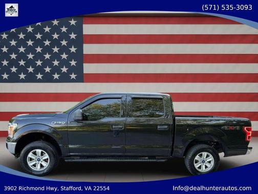 Agate Black Metallic 2019 Ford F-150 XLT