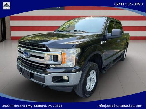 Agate Black Metallic 2019 Ford F-150 XLT