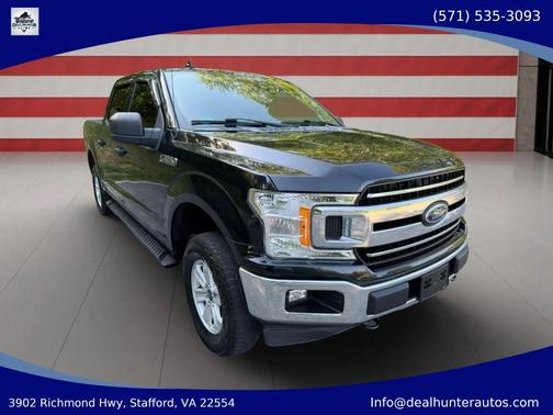 Agate Black Metallic 2019 Ford F-150 XLT