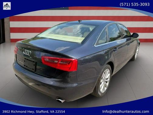 Black 2014 Audi A6 2.0T Premium quattro