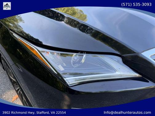 Black 2016 Lexus RX 350 F Sport