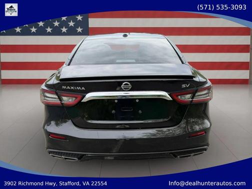 Super Black 2021 Nissan Maxima 3.5 SV