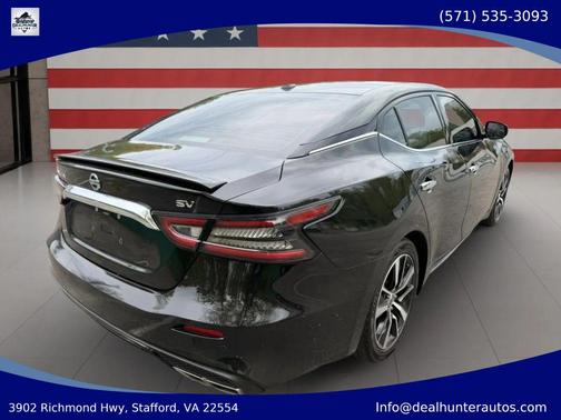 Super Black 2021 Nissan Maxima 3.5 SV