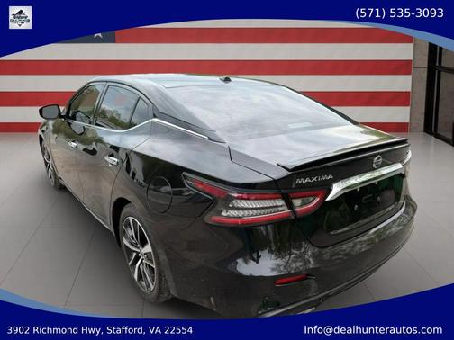 Super Black 2021 Nissan Maxima 3.5 SV