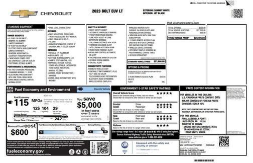 2023 Chevrolet Bolt EUV FWD LT