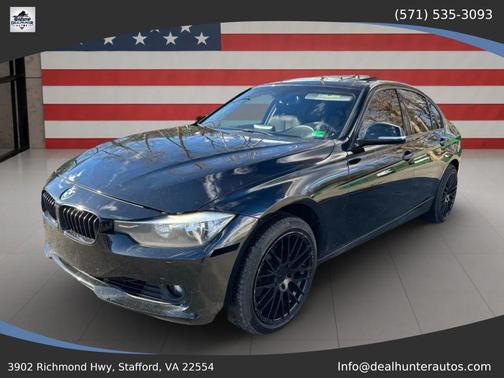 Black 2015 BMW 320 i