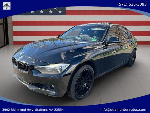 Black 2015 BMW 320 i