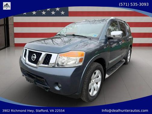 Blue 2013 Nissan Armada SL