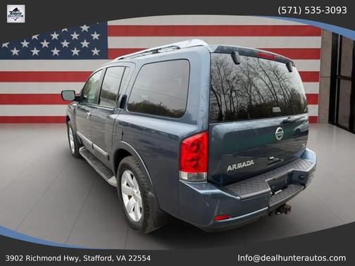 Blue 2013 Nissan Armada SL