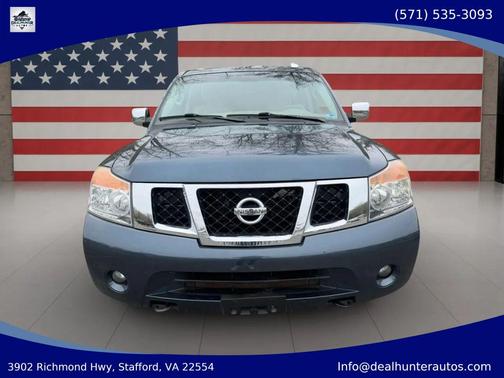 Blue 2013 Nissan Armada SL
