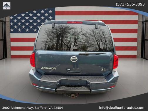 Blue 2013 Nissan Armada SL