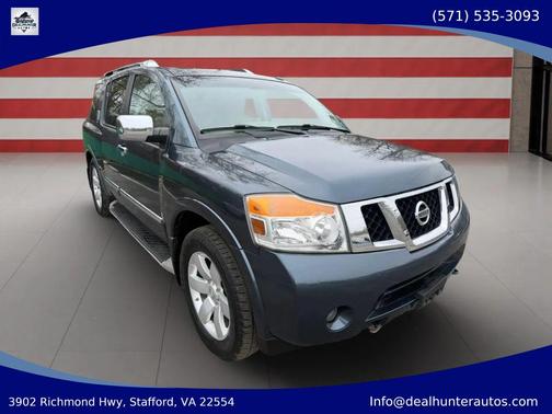 Blue 2013 Nissan Armada SL