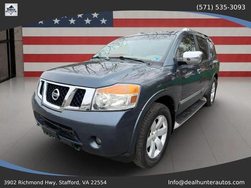 Blue 2013 Nissan Armada SL