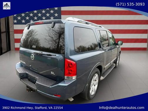 Blue 2013 Nissan Armada SL