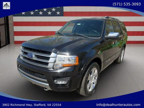 Black 2015 Ford Expedition Platinum