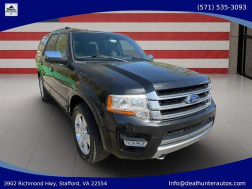 Black 2015 Ford Expedition Platinum