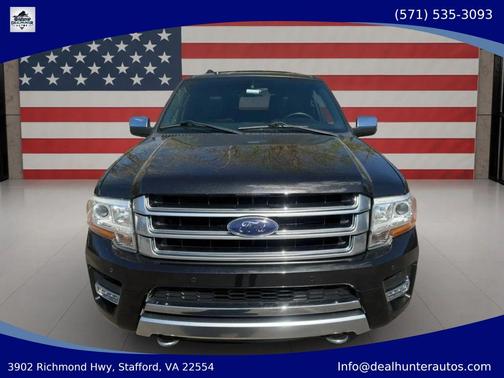 Black 2015 Ford Expedition Platinum