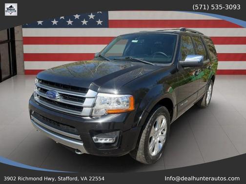 Black 2015 Ford Expedition Platinum